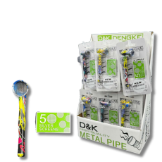 Dk8163  Ceramic Type Metal Pipe 24/Box