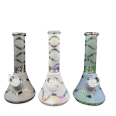 CB-1290 Y  Frosty 10 Inch Bong