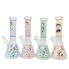 CB-1586  10 Inch Rick & Morty Waterpipe