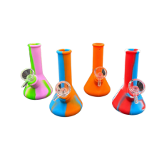 SLC - 228  5” Mini Silicone Bong