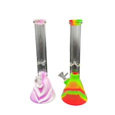 SLC - 452  12” Glass Silicone Beaker