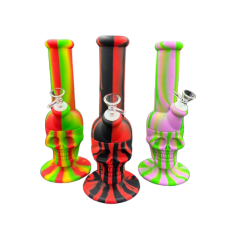 SLC - 585  Skill Flat Base Silicone Bong