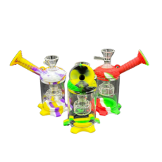 SLC - 104  Robot Matrix Silicone Bong