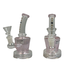 MSB207  6" MINI PINK BONG