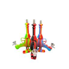 SLC - 572  Gun Style Silicone Bong