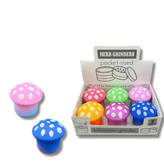 DK4048  Mushroom 4pt Grinder 6/Box