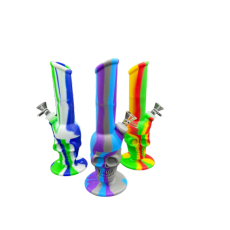 SLC - 109  Bad Ass Skull Silicone Bong