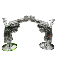 CB-1809  Premium Standing Gun Bong